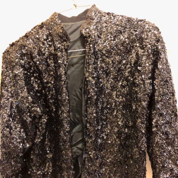 ladies black evening jacket